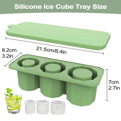 Stanley Cup Silicone Ice Mold With Lid