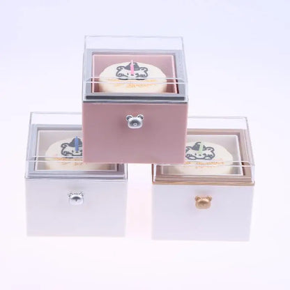 Rotating Surprise Gift Box for Ring Necklace Birthday