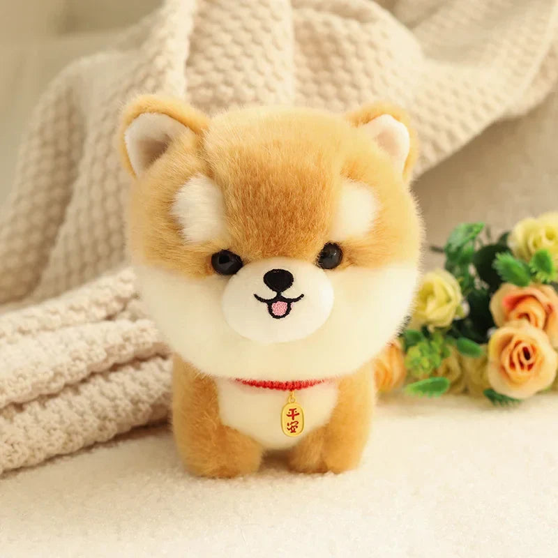 Lifelike Puppy Plush Doll