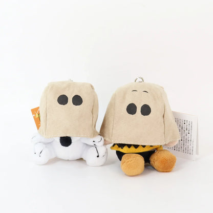 Snoopy & Charlie Cartoon Pendant Doll Keychain - Cute Anime Gift