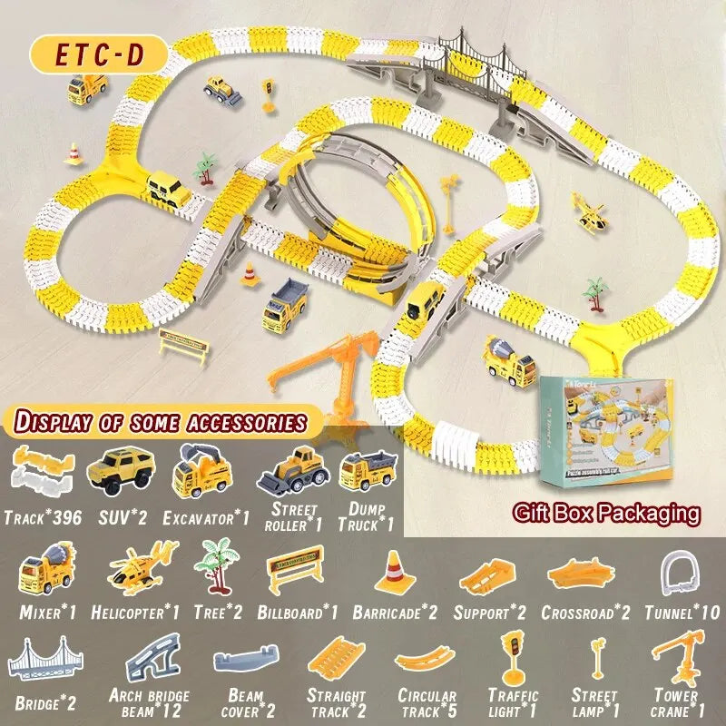 Children Electric Track Toy Car