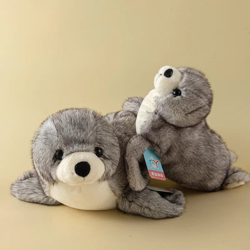 Soft Seal Plush Pillow