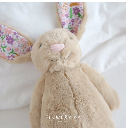 Floral Bunny Plush Toy 30cm