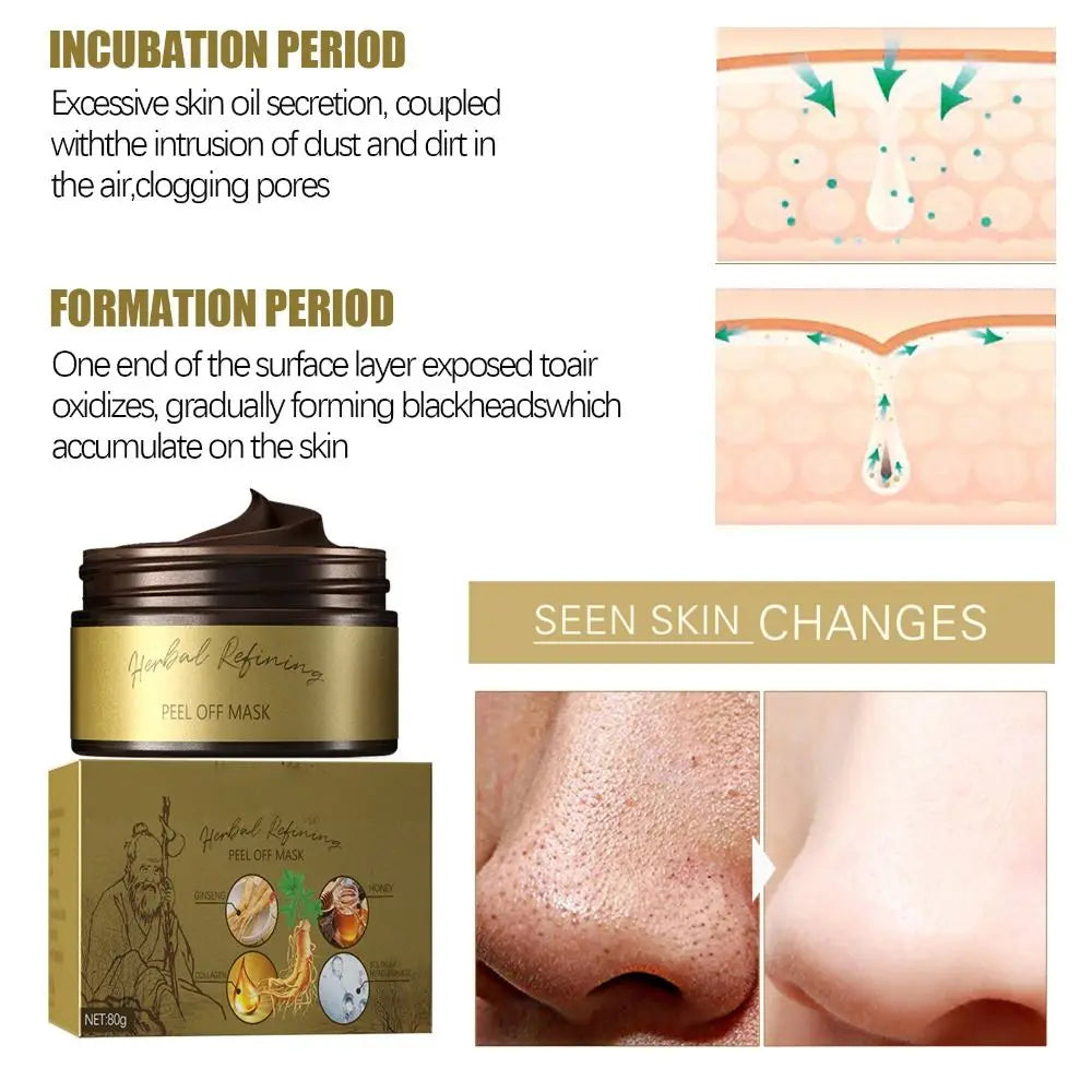 Black Tea Facial Peel Off Mask