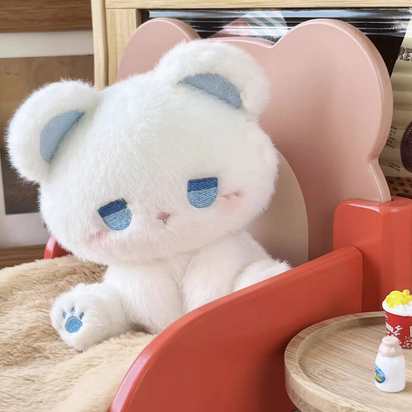 Emo Cat Plush Doll Cute Stuffed Toy Gift for Couples