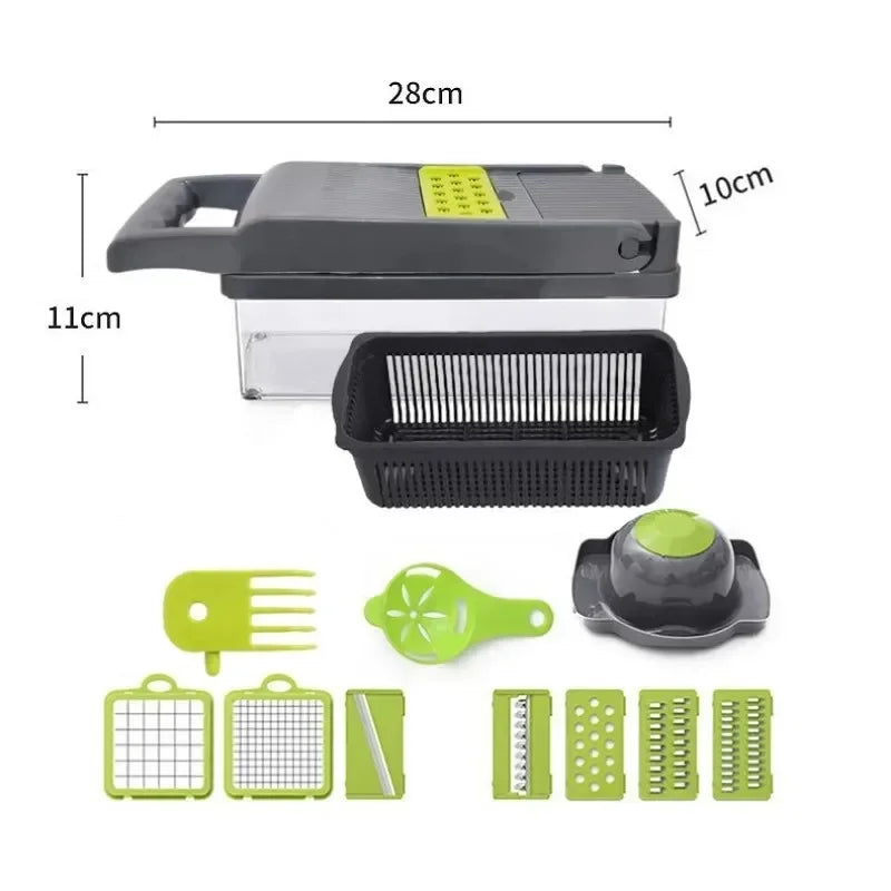 16-In-1 Multifunctional Vegetable Chopper