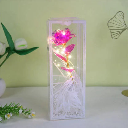 Enchanted Red Rose In Glass Dome