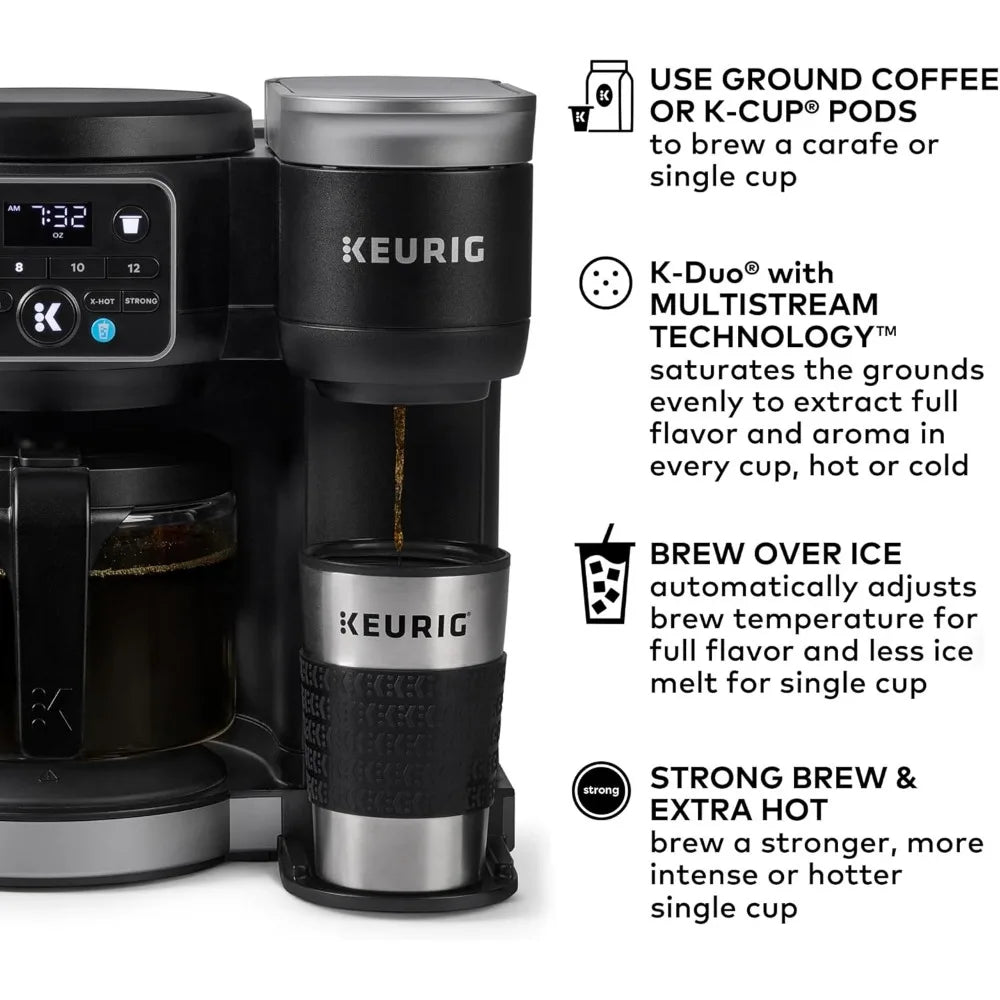 Dual Brew Coffee Maker With Multistream Technology