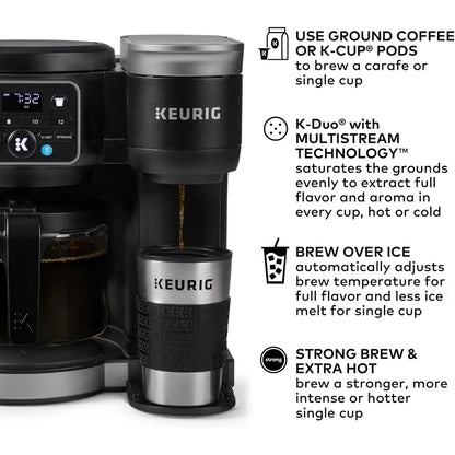 Dual Brew Coffee Maker With Multistream Technology