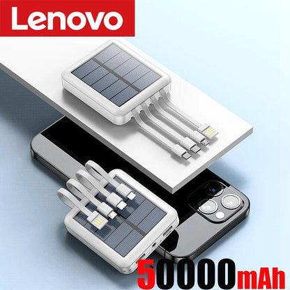 Lenovo 50000Mah Solar Power Bank
