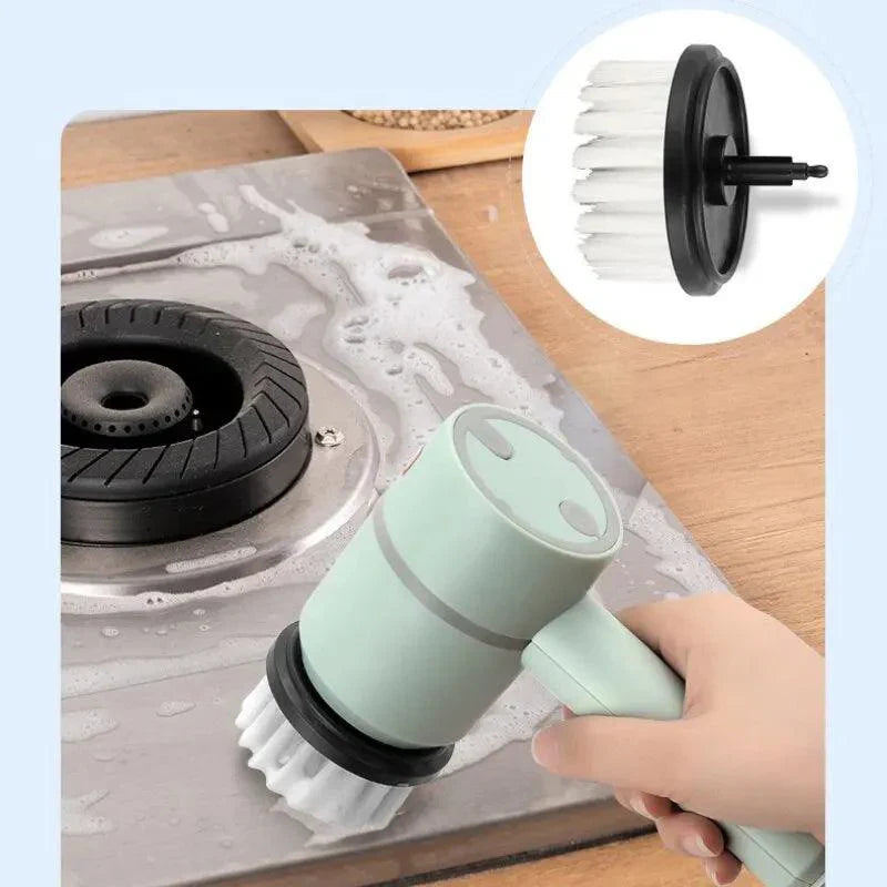 Electric Rechargeable Cleaning Brush