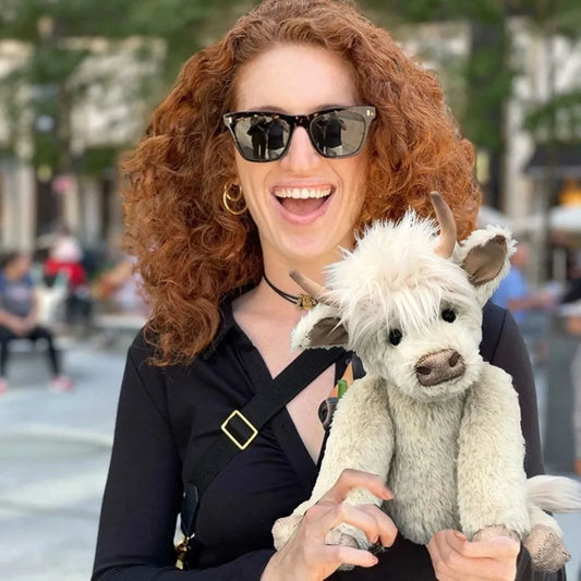Kawaii Highland Cow Plush Toy - Adorable Stuffed Animal for All Ages