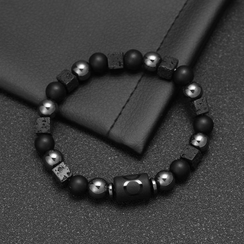12 Zodiac Natural Stone Beaded Bracelet