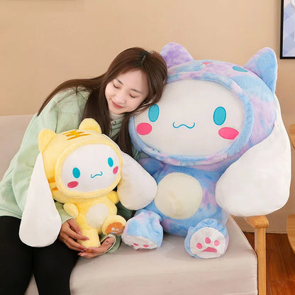 Big Size Tiger Cinnamoroll Plush Toy - Cozy Pillow for Kids' Dreams