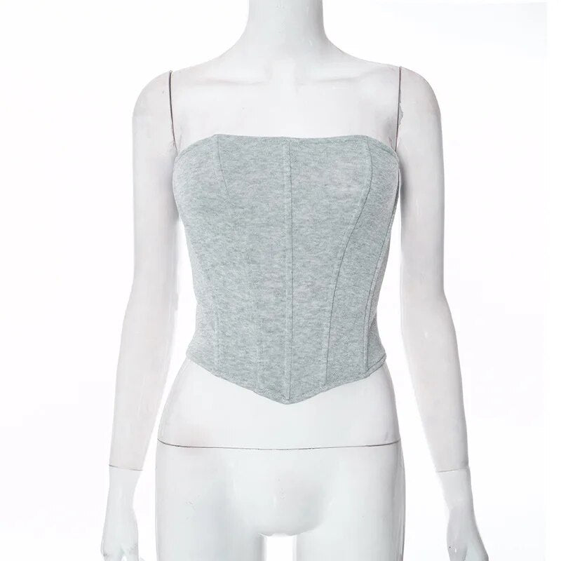 Jersey Corset Top