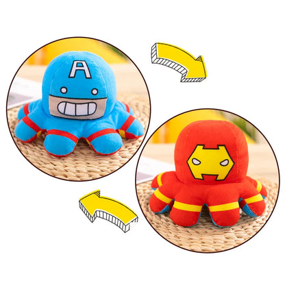 Reversible Superhero Plush Doll 20 to 40 cm