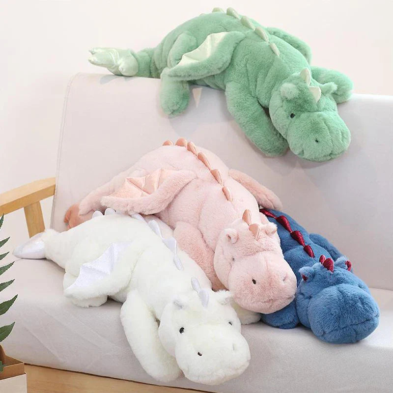 Cartoon Dinosaur Weighted Plush Toy - Adorable Comfort for All Ages