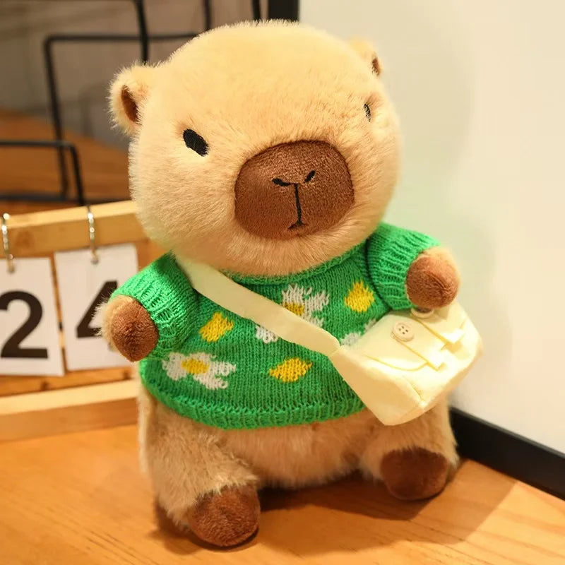 Capybara Cuddle Plush Toy - Adorable Gift for Kids & Collectors