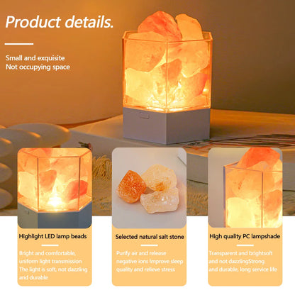 Natural Himalayan Salt Light Lava Light