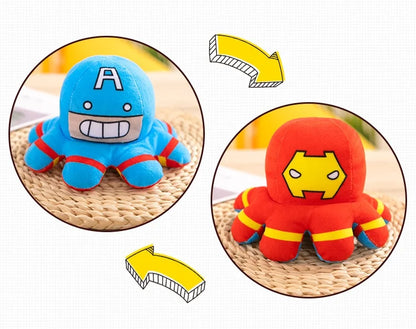Reversible Superhero Plush Doll 20 to 40 cm