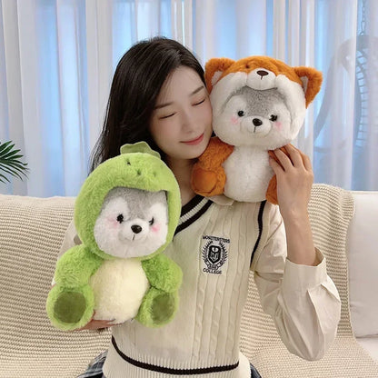 Cuddly Plushie Collection: Adorable Pink Pig, Koala, Dinosaur & More!