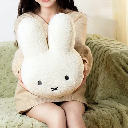 Kawaii Miffy Plush Pillow - Adorable Doll for Room Decor & Gifts