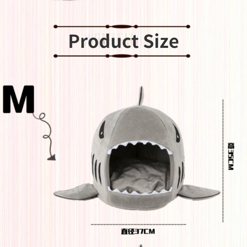 Shark Mouth Pet Bed