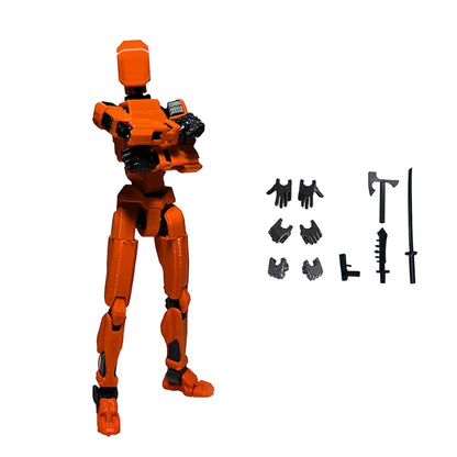 Lucky 13 Figure Toys Dummy 3D Printed Movable Shapeshift Robot Action Figuras