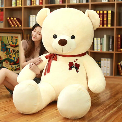 Large Teddy Bear Plush Soft Stuffed Bear 60 to 100 cm