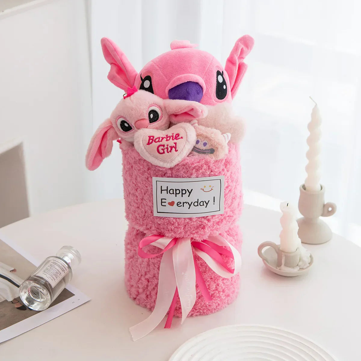 Kuromi Plush Flower Bouquet Kawaii Stuffed Doll