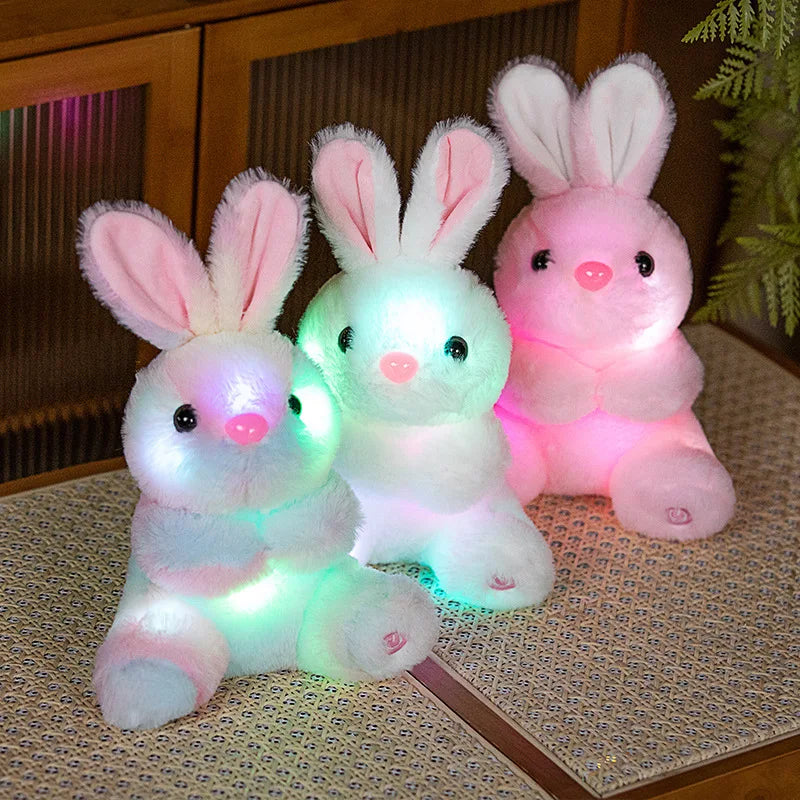 Cartoon Rabbit Plush Toy Soft Stuffed Doll Pillow for Kids and Home Decor