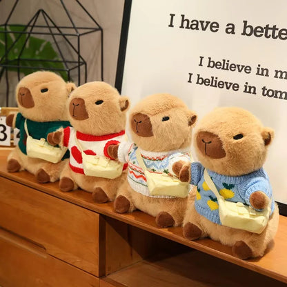 Capybara Cuddle Plush Toy - Adorable Gift for Kids & Collectors