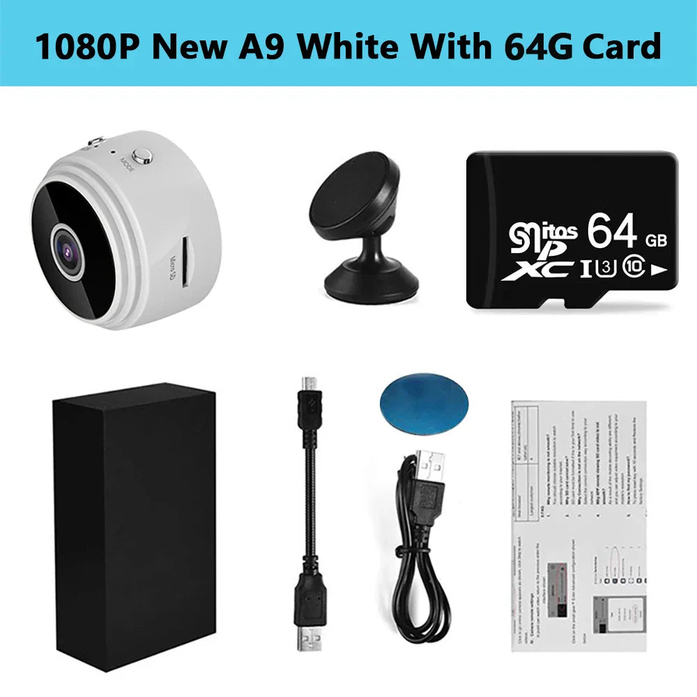 1080P Hd Wireless Night Vision Wifi Camera