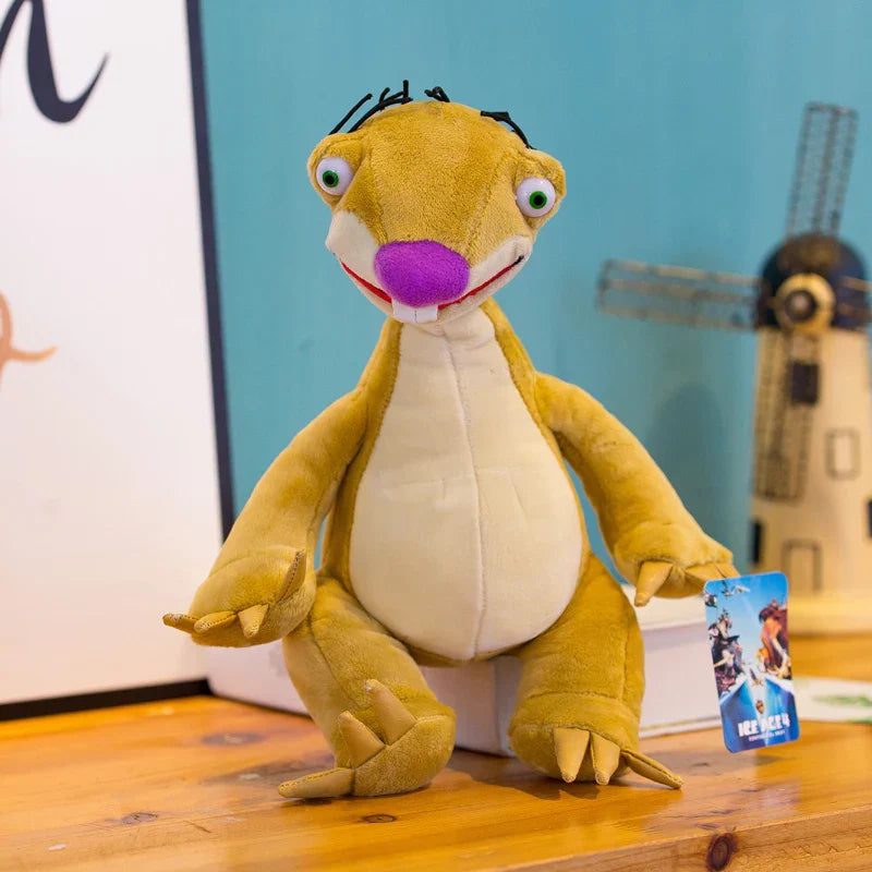 Cute Ice Age Squirrel Plush Pillow - Soft Comfort for Home & Office