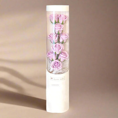Valentines Day Artificial Rose Soap