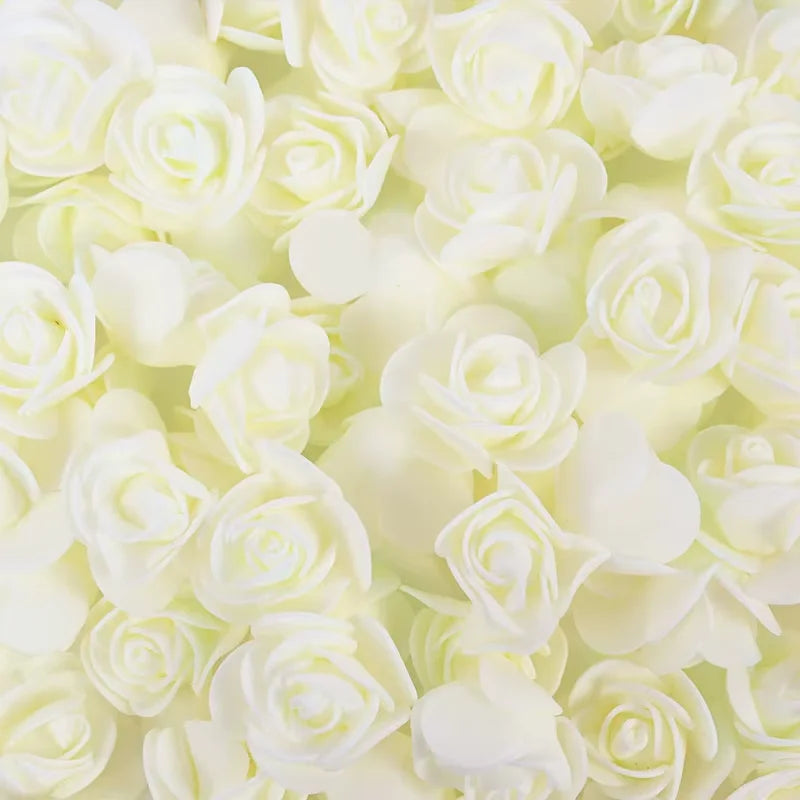 Foam Rose Heads 3.5cm - DIY Artificial Flowers for Wedding, Valentine's Day, and Home Decoration