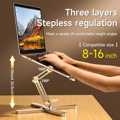 Aluminum Heat Dissipation Rotatable Laptop Stand