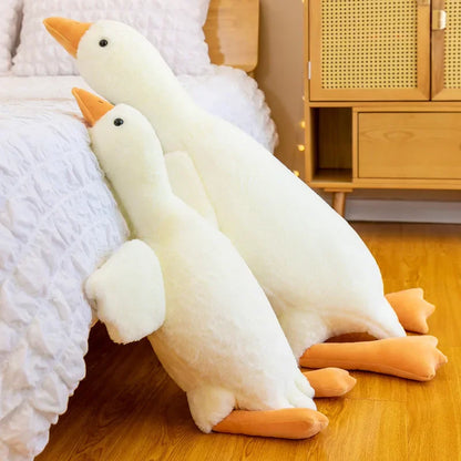 Long Goose Plush Pillow Soft Duck Stuffed Cushion