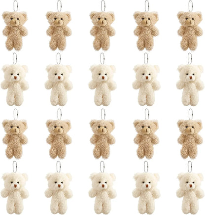 Small Plush Bear Toy for Christmas Birthday Valentine Gifts