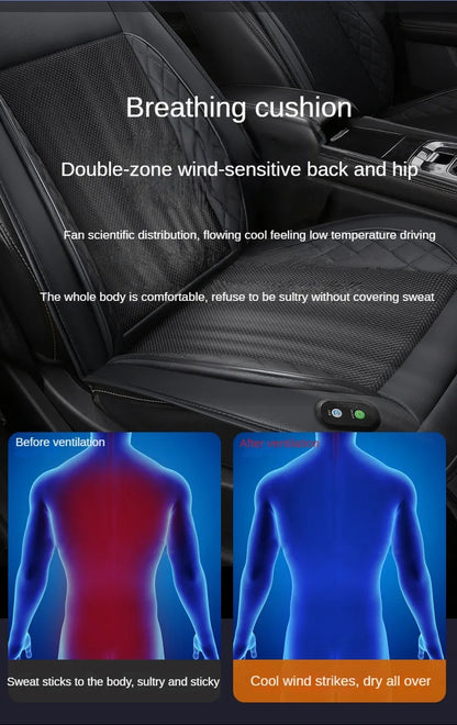 Car Cool Air Ventilation Seat Cover
