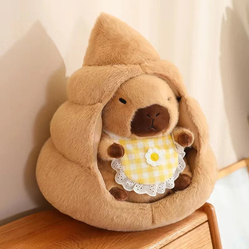 Graduation Capybara Plush Toy - Cute Doctor Doll Gift for Graduates