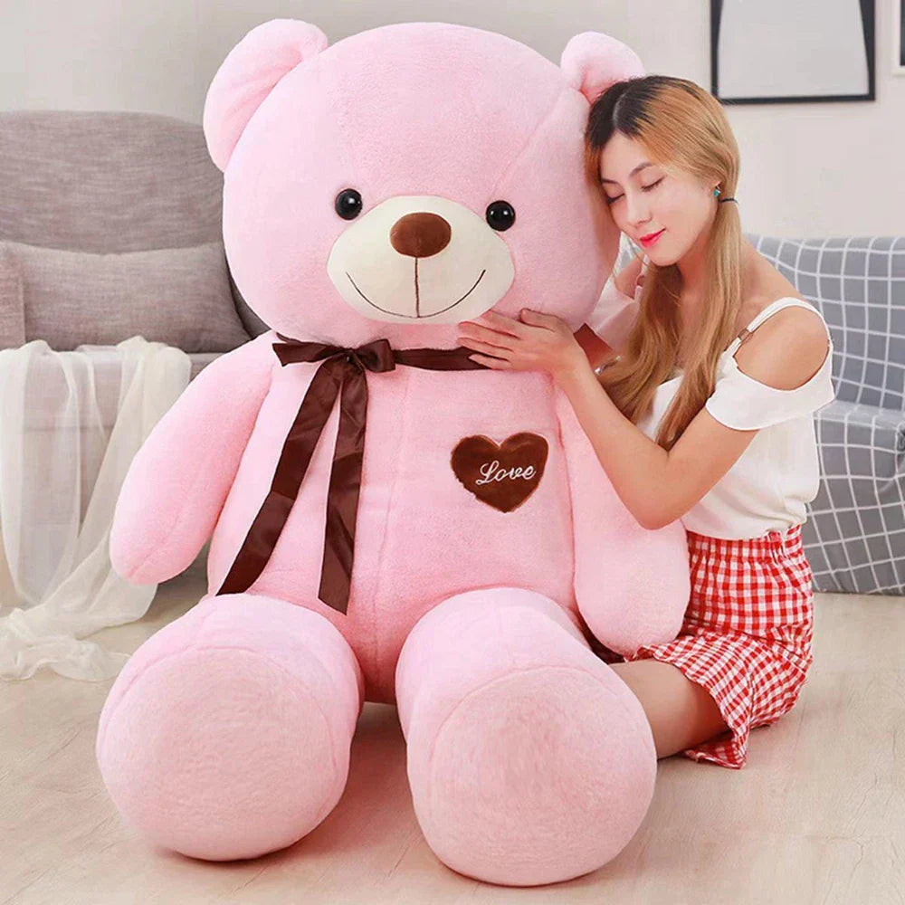 Large Kawaii Teddy Bear Plush Pillow 62cm