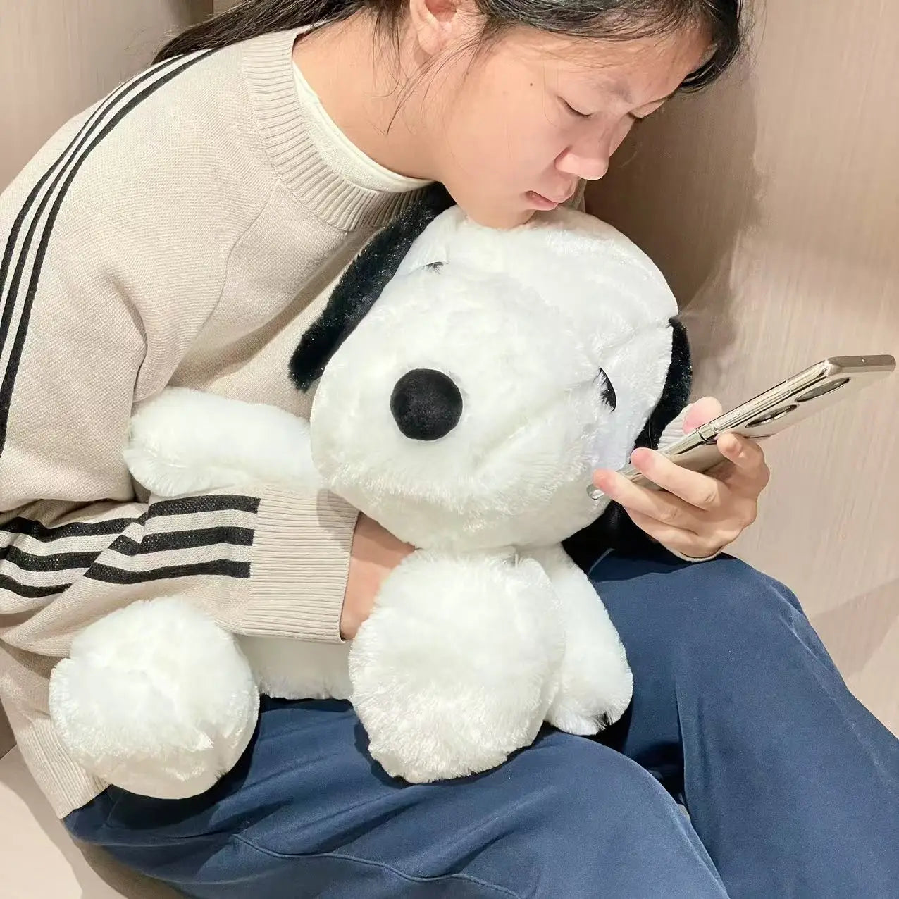 Snoopy Plush Pillow Soft Cuddly Character Doll