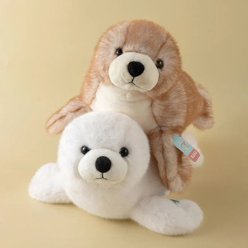Soft Seal Plush Pillow