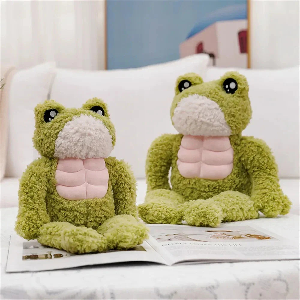 Soft Creative Strong Frog Plush Toy