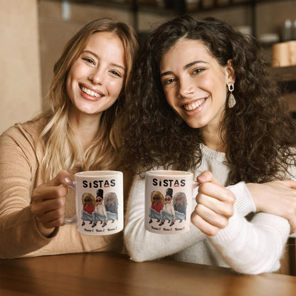 Sistas - Personalized Mug