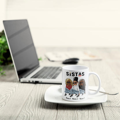 Sistas - Personalized Mug