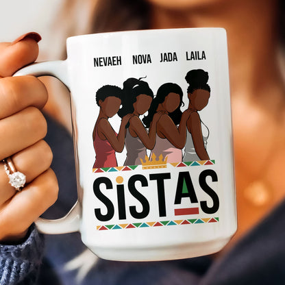 Sistas - Personalized Mug