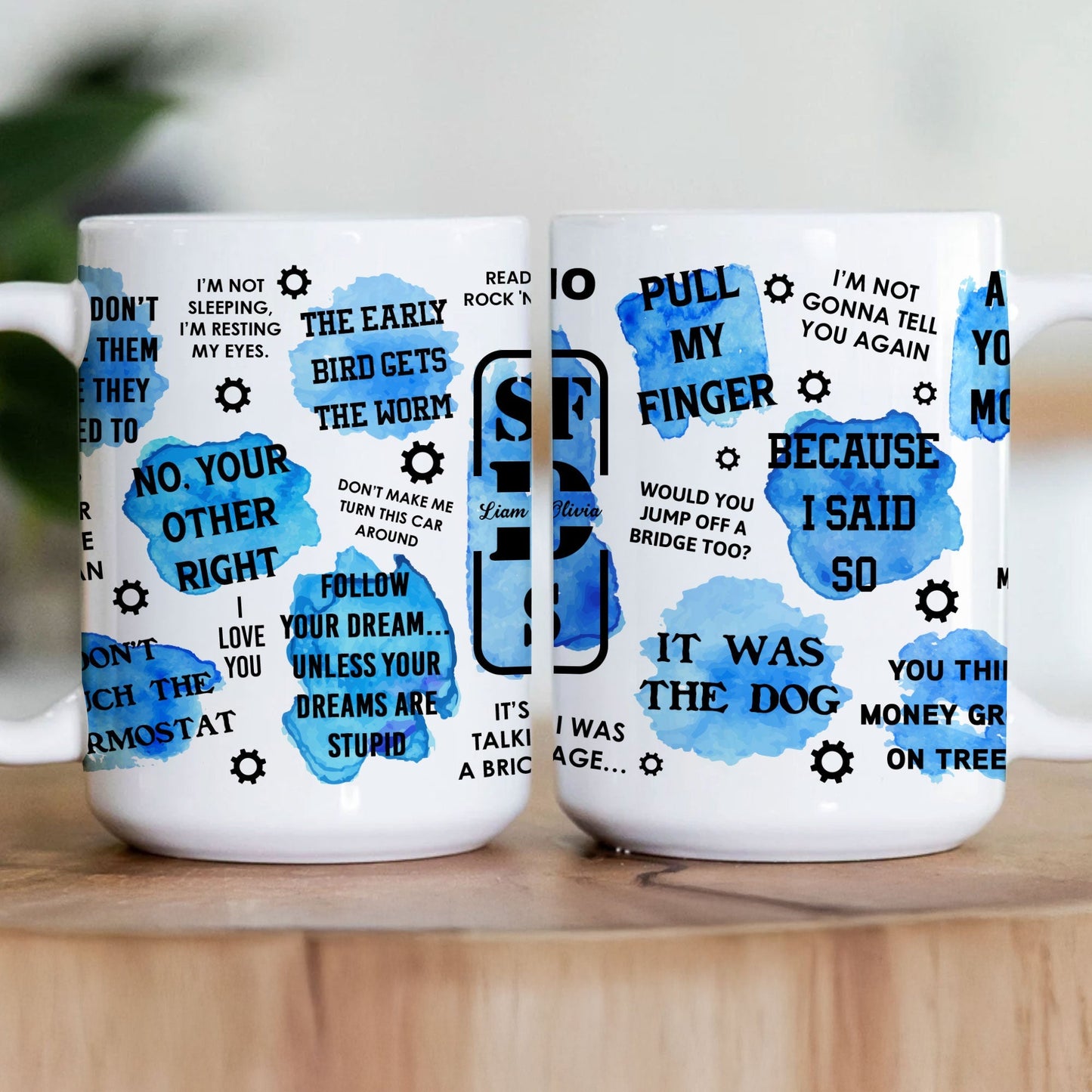Stuff Dad Says - Personalized Mug