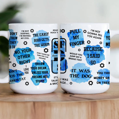Stuff Dad Says - Personalized Mug